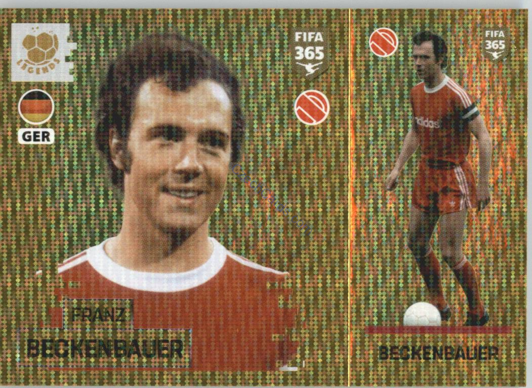 Franz Beckenbauer 2019 Panini FIFA 365 Gold #440