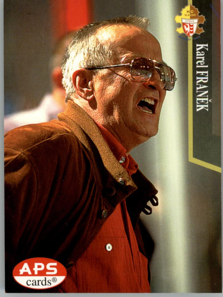 Karel Franěk APS 97/98 hokejová karta #100