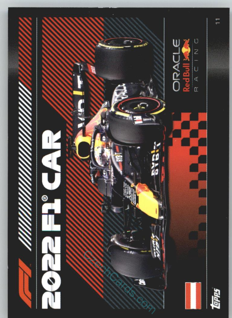 Red Bull Racing Car 2022 Turbo Attax #11