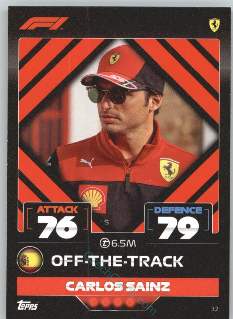 Charles Leclerc (Ferrari) 2022 Turbo Attax #35