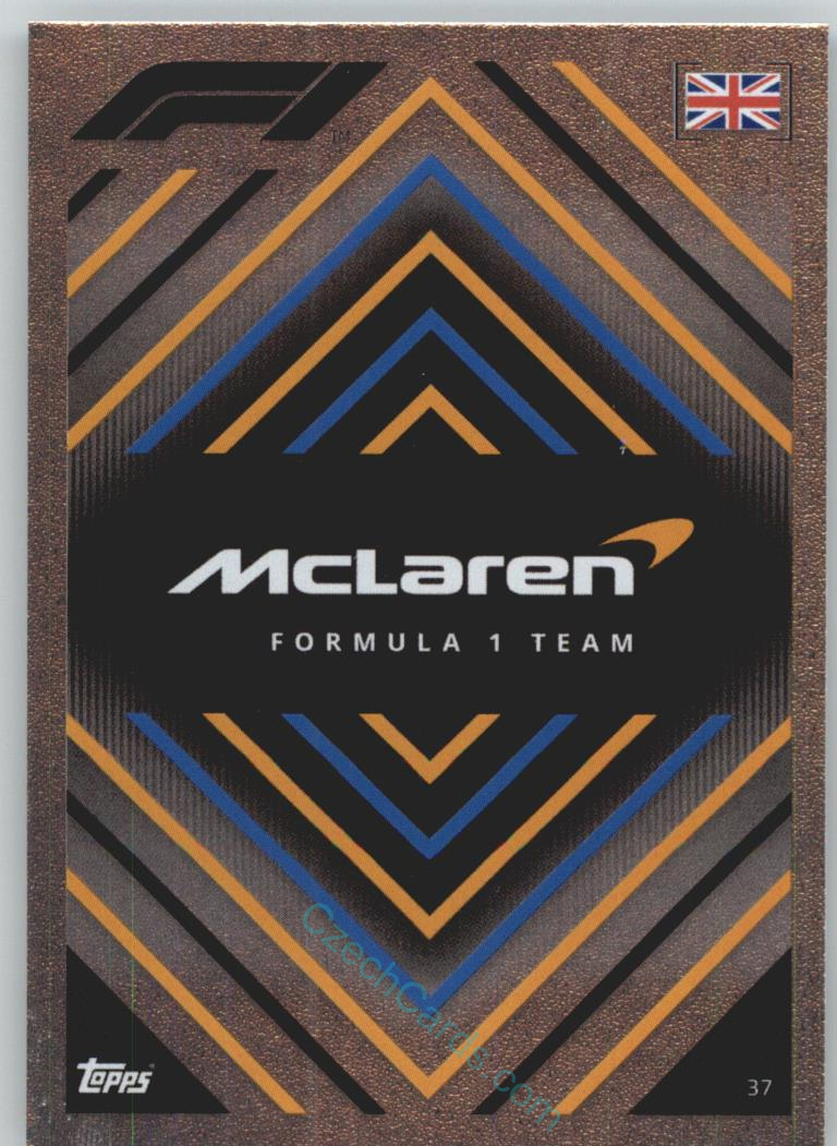 Team Logo (McLaren) 2022 Turbo Attax #37