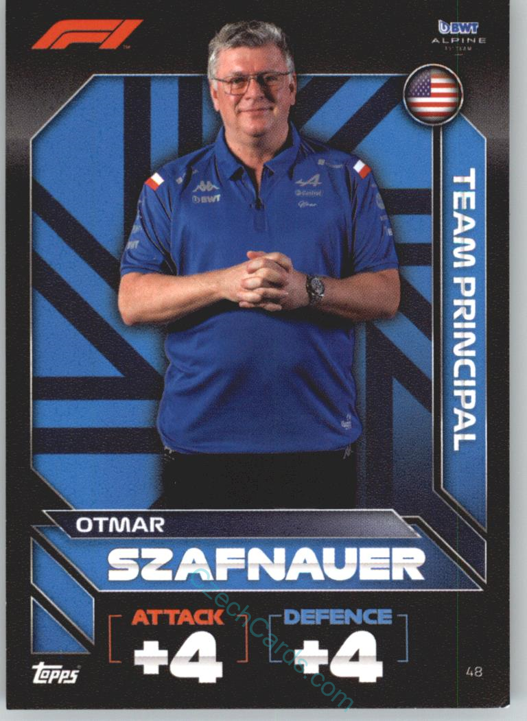 Otmar Szafnauer (Alpine) 2022 Turbo Attax #48