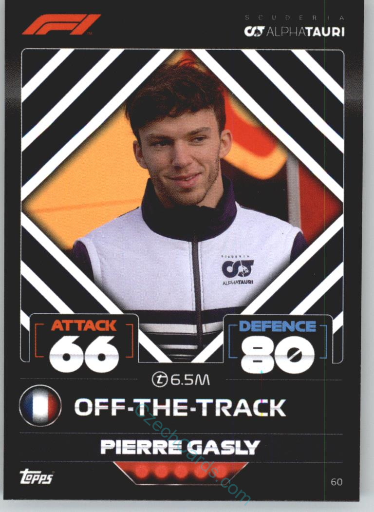 Pierre Gasly (Scuderia AlphaTauri) 2022 Turbo Attax #60