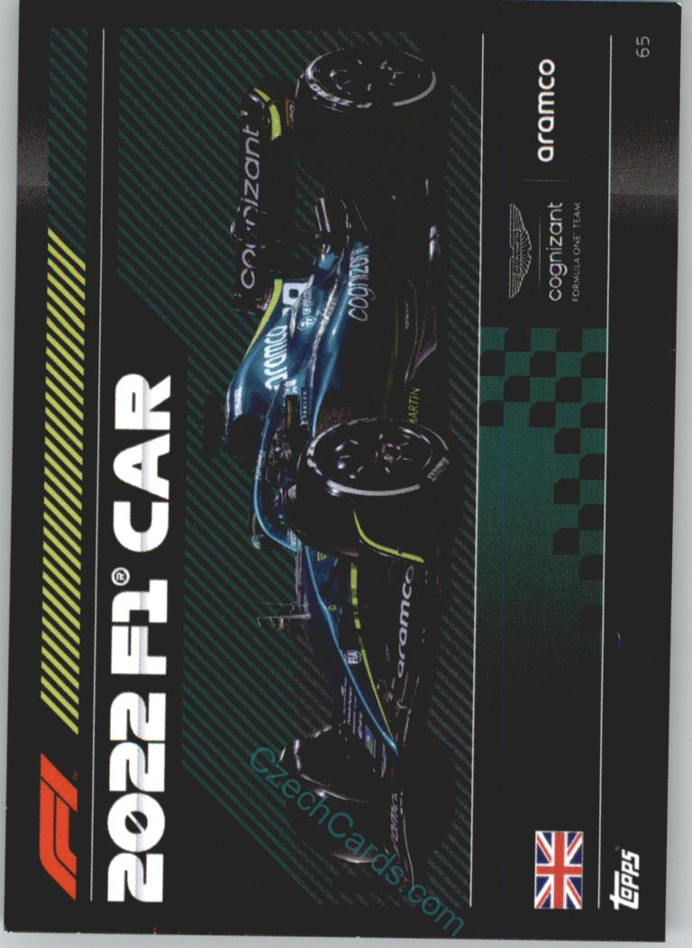 Aston Martin Car (Aston Martin) 2022 Turbo Attax #65