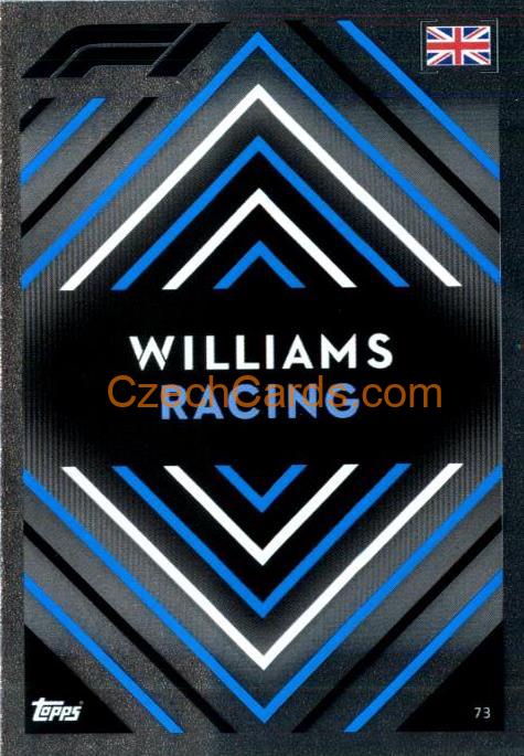Team Logo (Williams) 2022 Turbo Attax #73