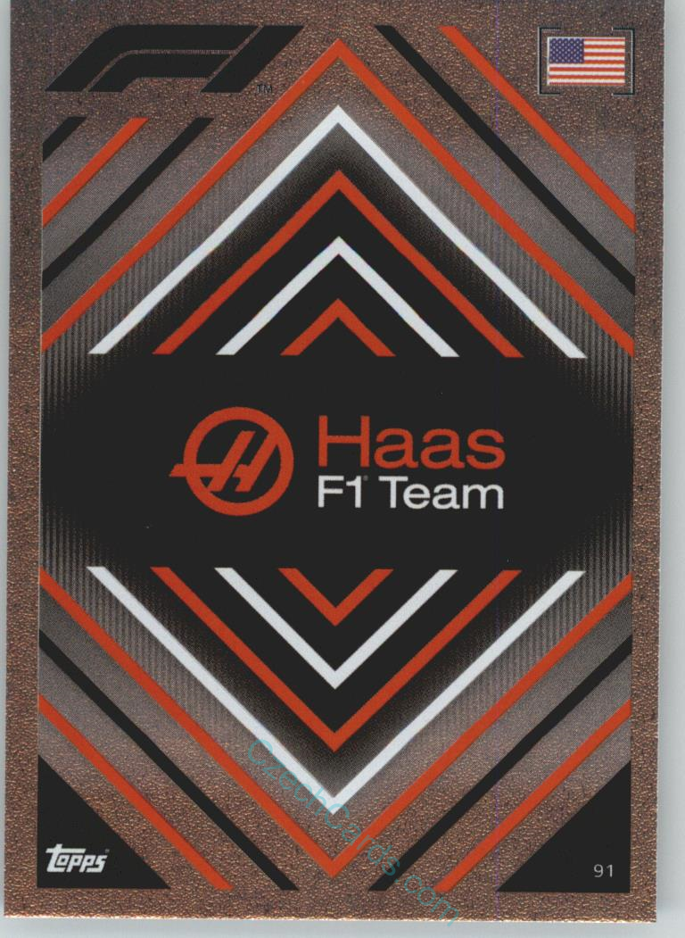 Team Logo (Haas) 2022 Turbo Attax #91
