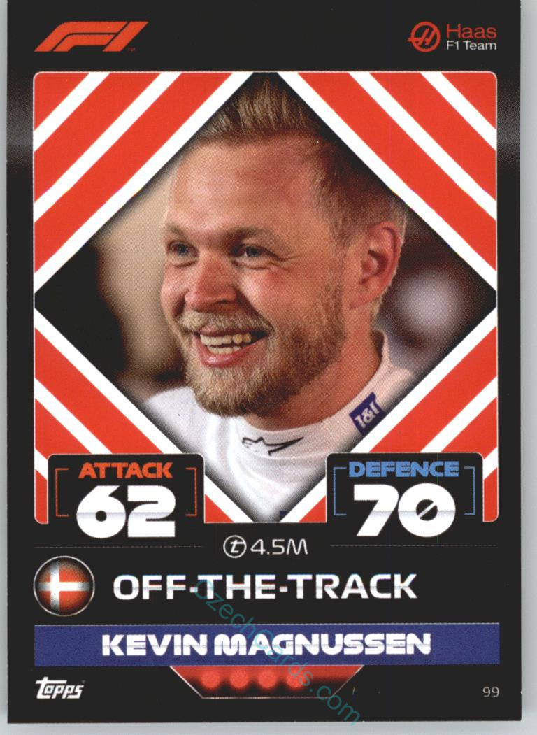 Kevin Magnussen (Haas) 2022 Turbo Attax #99