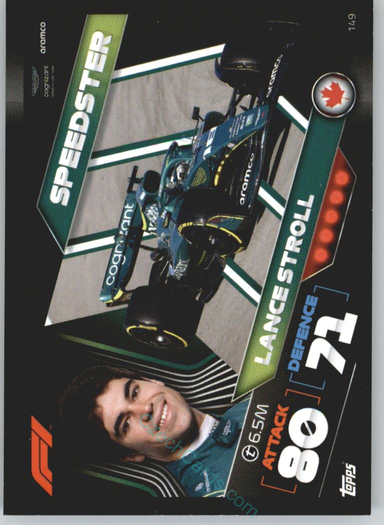 Lance Stroll (Aston Martin) 2022 Turbo Attax #149