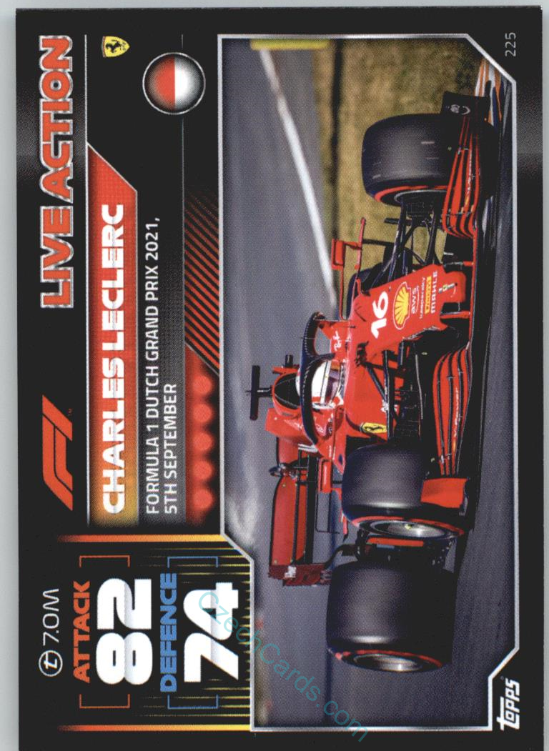 Charles Leclerc (Ferrari) 2022 Turbo Attax #225