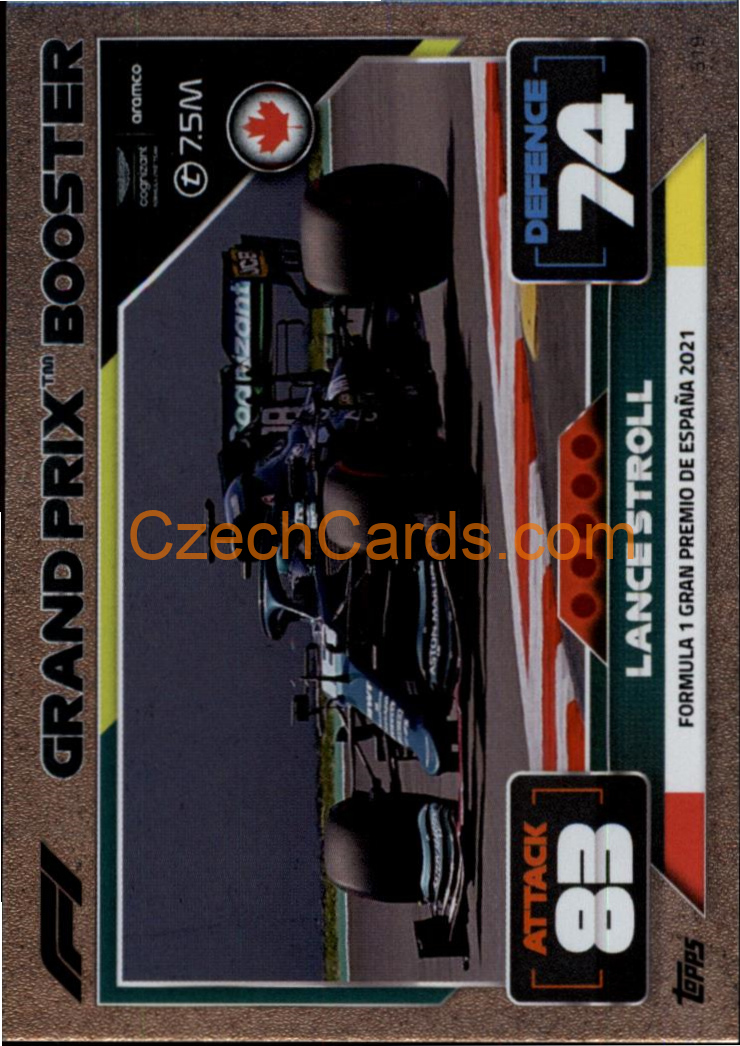 Lance Stroll (Aston Martin) 2022 Turbo Attax #319