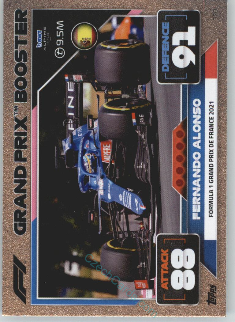 Fernando Alonso (Alpine) 2022 Turbo Attax #320