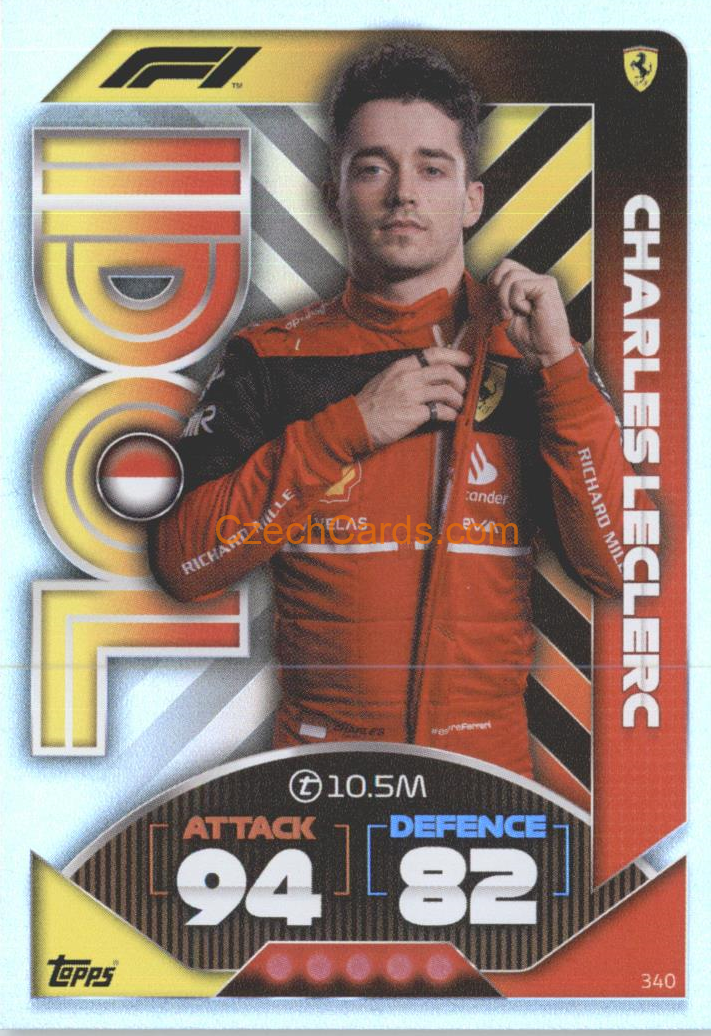 Charles Leclerc (Ferrari) 2022 Turbo Attax #340
