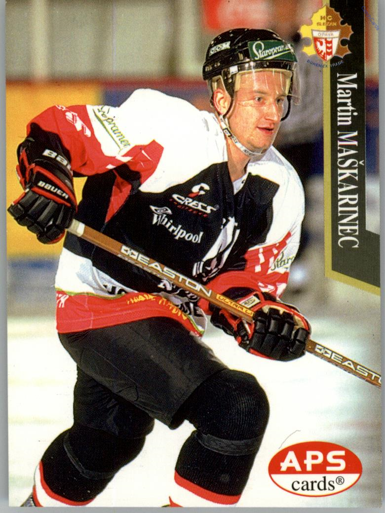 Martin Maškarinec APS 97/98 hokejová karta #104